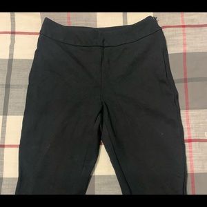 Skinny high-waisted office pants